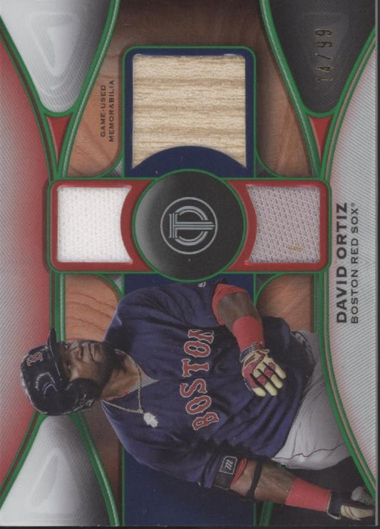 David Ortiz 2025 Topps Tribute Green Relic 14/99 TTR - DO - Collector Store LLC