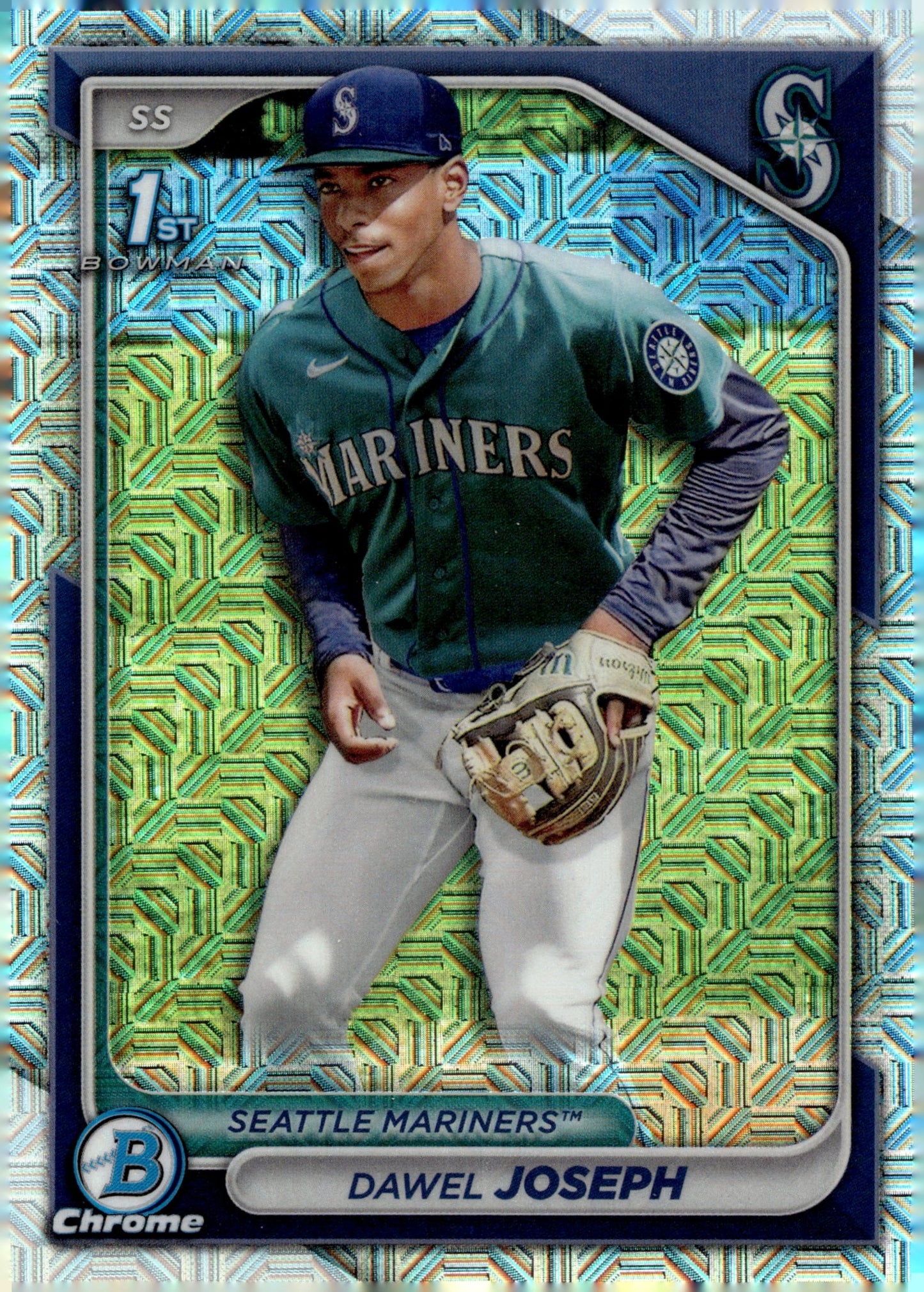 Dawel Joseph 2024 Bowman Chrome Mojo Refractor BCP - 176 - Collector Store LLC
