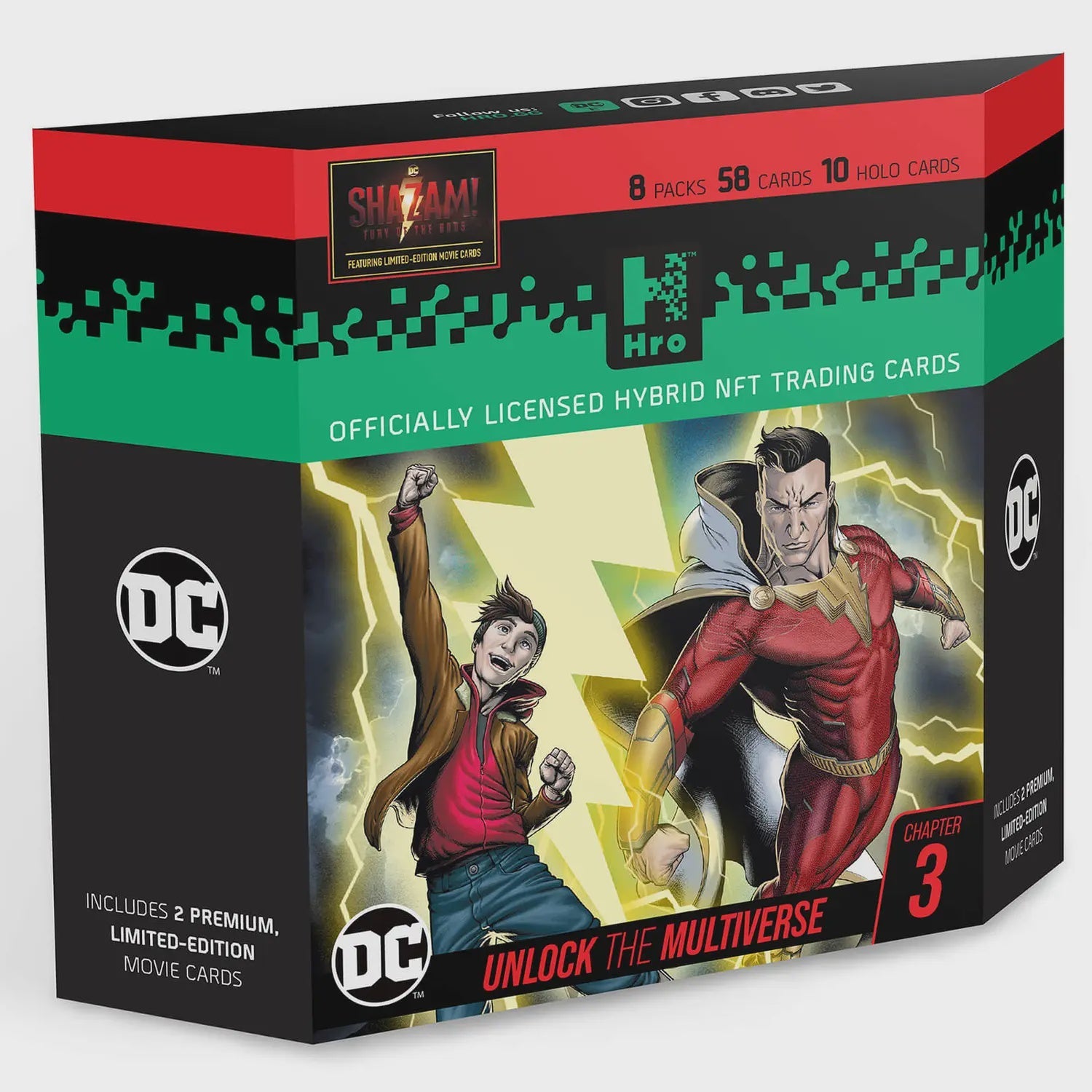 DC Hro Unlock the Multiverse: Chapter 3 - 8 Pack Box - Collector Store LLC