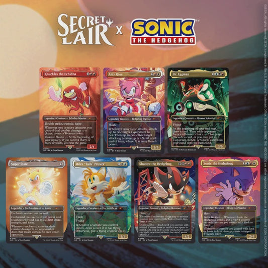 Magic the Gathering: Secret Lair X Sonic Friends & Foes Non-Foil