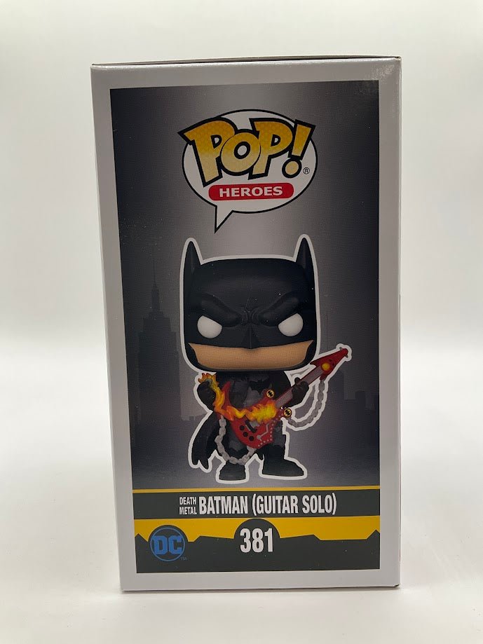 Death Metal Batman (Guitar Solo) Funko Pop! Heroes #381 PX Preview Exclusive - Collector Store LLC