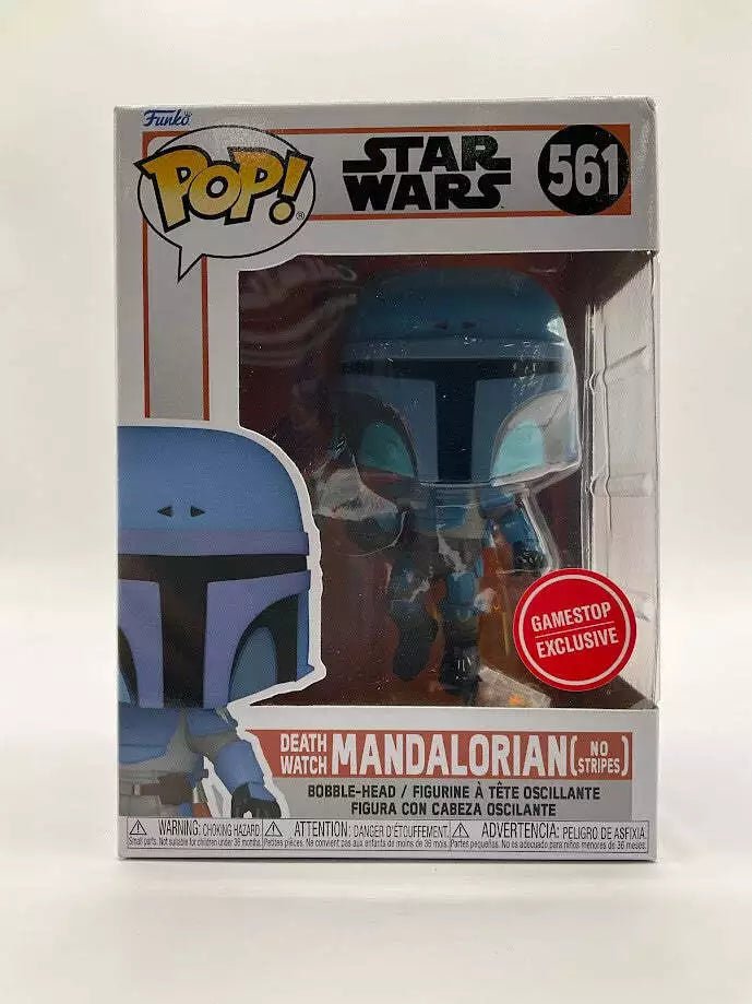 Death Watch Mandalorian (No Stripes) Funko Pop! The Mandalorian #561 GameStop - Collector Store LLC