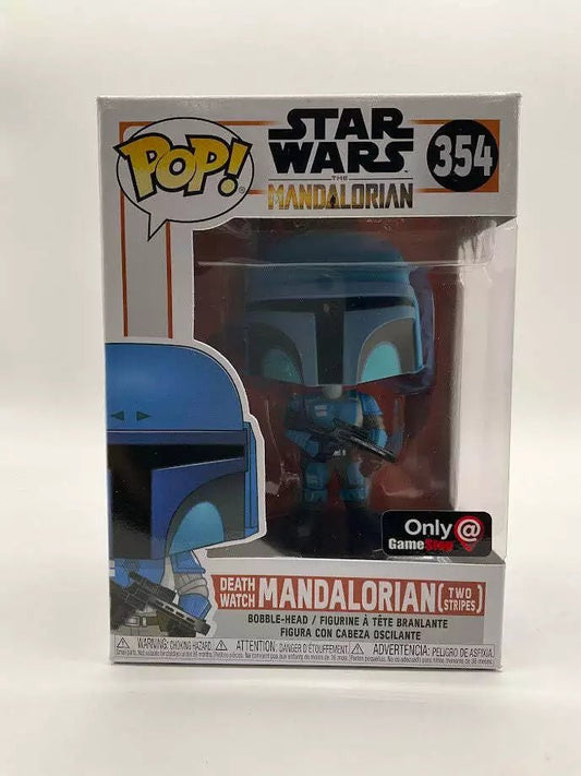 Death Watch Mandalorian (Two Stripes) Funko Pop! The Mandalorian #354 GameStop - Collector Store LLC