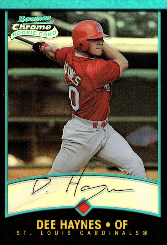 Dee Haynes 2001 Bowman Chrome Refractor RC #150 - Collector Store LLC