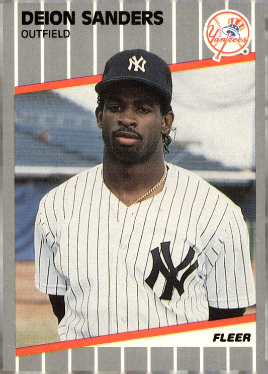 Deion Sanders 1989 Fleer Update RC U - 53 2 - Collector Store LLC