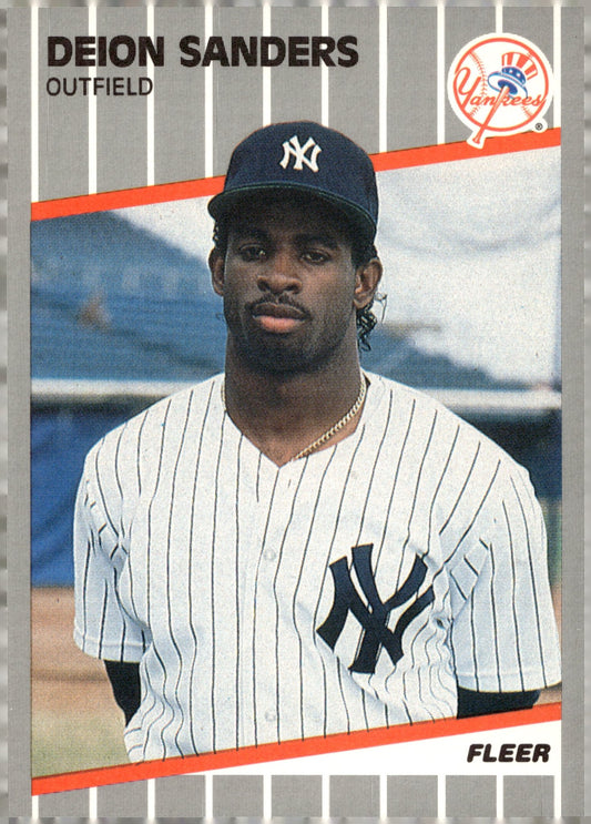 Deion Sanders 1989 Fleer Update #U - 53 #2 - Collector Store LLC