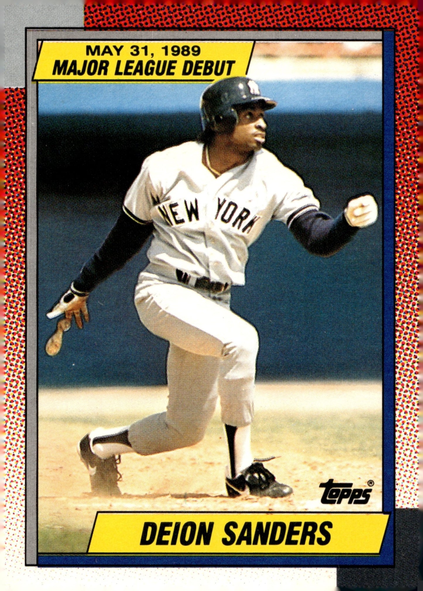 Deion Sanders 1989 Topps RC 108 1 - Collector Store LLC
