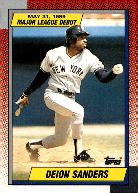 Deion Sanders 1989 Topps RC 108 1 - Collector Store LLC