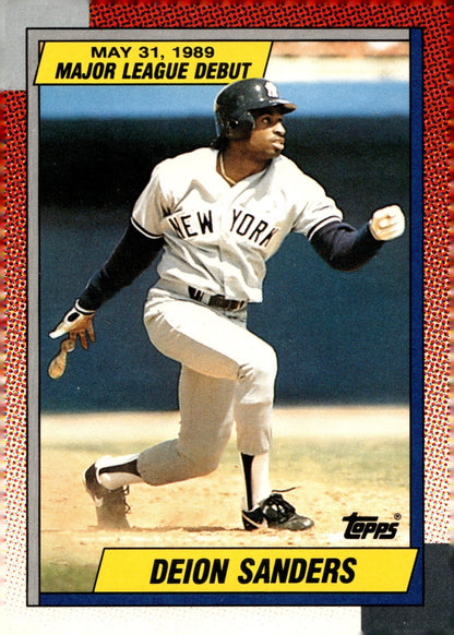 Deion Sanders 1989 Topps RC 108 2 - Collector Store LLC