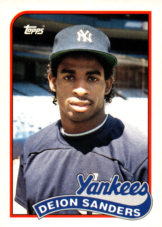Deion Sanders 1989 Topps Traded RC 110T 3 - Collector Store LLC