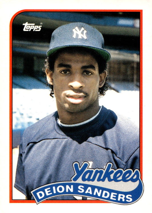 Deion Sanders 1989 Topps Traded RC #110T - Collector Store LLC