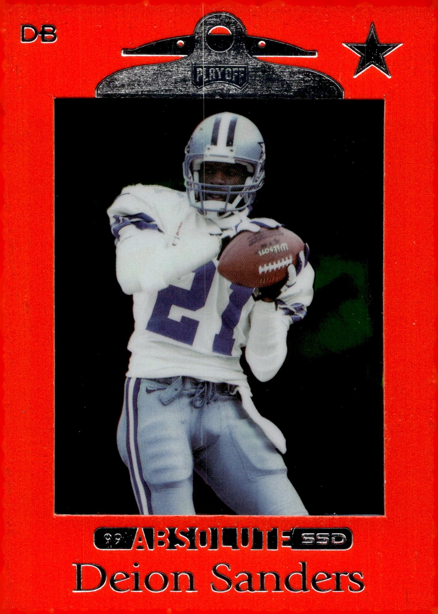 Deion Sanders 1999 Playoff SSD Red #25 - Collector Store LLC