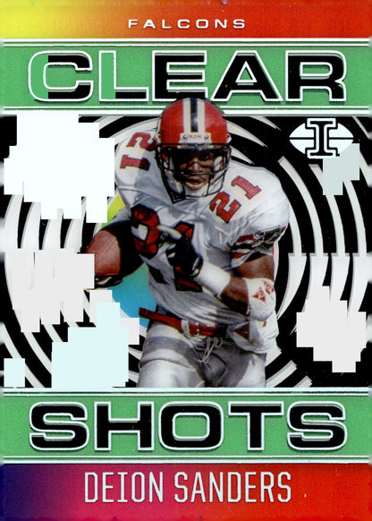 Deion Sanders 2021 Panini Illusions Clear Shots #CS - 10 - Collector Store LLC