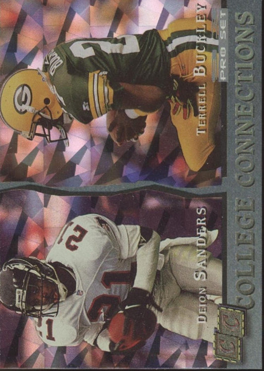 Deion Sanders / Terrell Buckley 1993 Pro Set College Connections #CC9 - Collector Store LLC