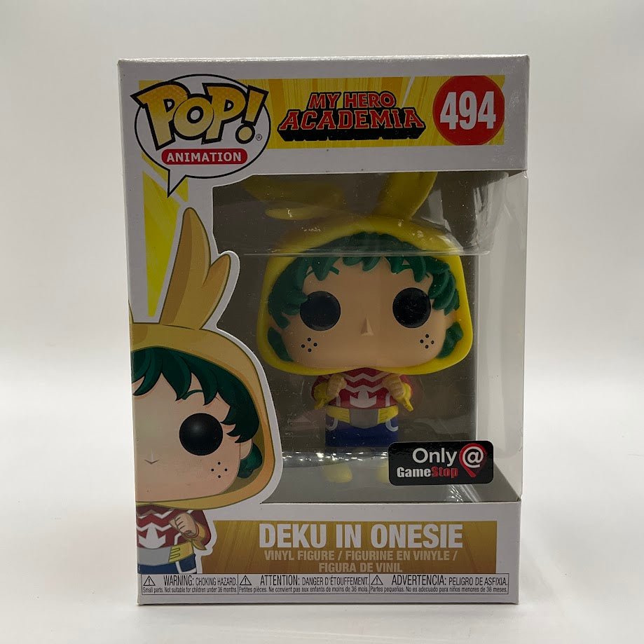 Deku in Onesie Funko Pop! My Hero Academia 494 GameStop Exclusive - Collector Store LLC