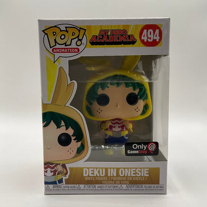 Deku in Onesie Funko Pop! My Hero Academia 494 GameStop Exclusive - Collector Store LLC