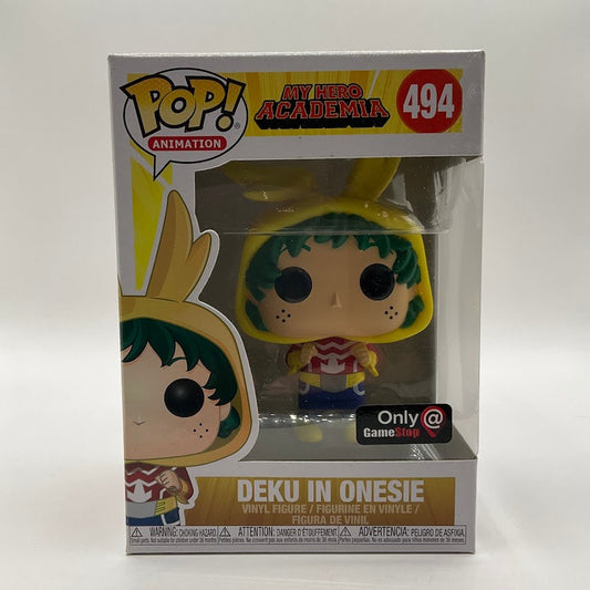 Deku in Onesie Funko Pop! My Hero Academia 494 GameStop Exclusive - Collector Store LLC