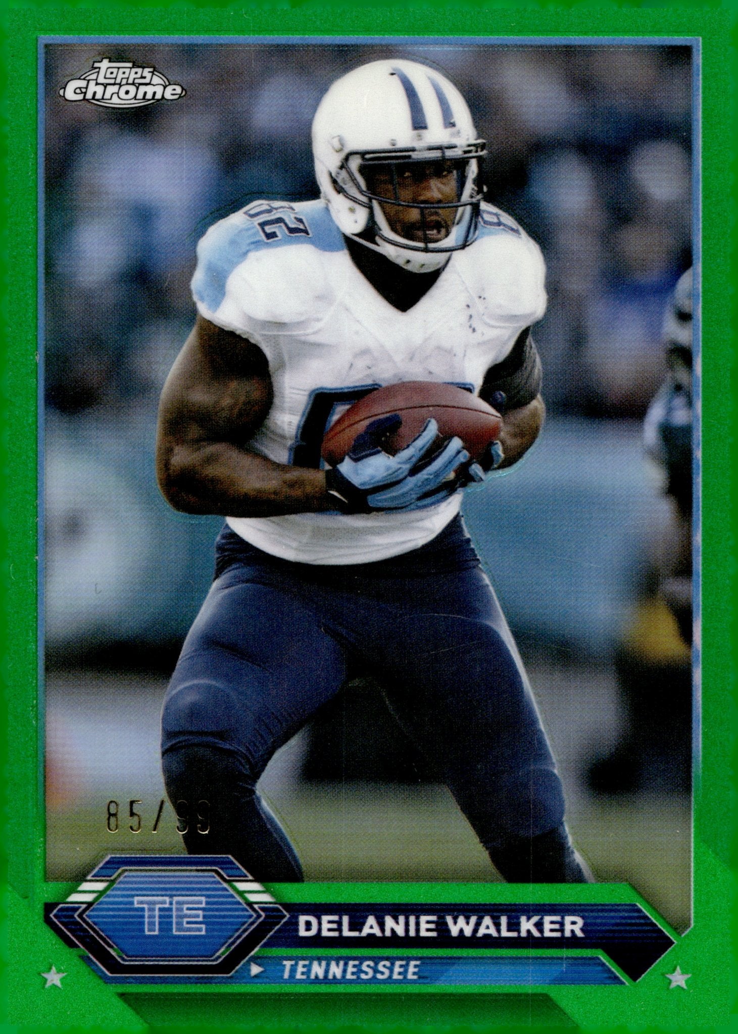 Delanie Walker 2024 Topps Composite Chrome Green Refractor 85/99 #39 - Collector Store LLC