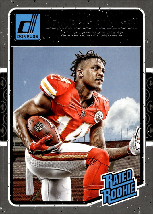 Demarcus Robinson 2016 Panini Donruss Rated Rookie RC #364 - Collector Store LLC