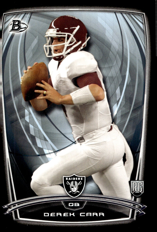 Derek Carr 2014 Bowman Black RC #55 #1 - Collector Store LLC