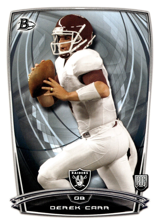 Derek Carr 2014 Bowman RC #55 - Collector Store LLC
