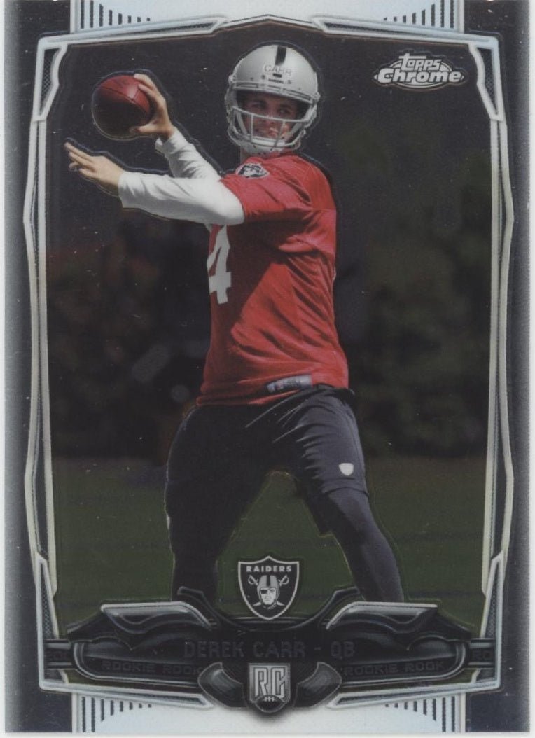 Derek Carr 2014 Topps Chrome RC #115 - Collector Store LLC