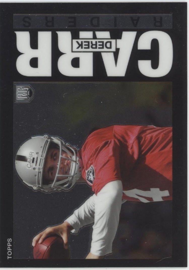 Derek Carr 2014 Topps Chrome Retro RC #18 #1 - Collector Store LLC
