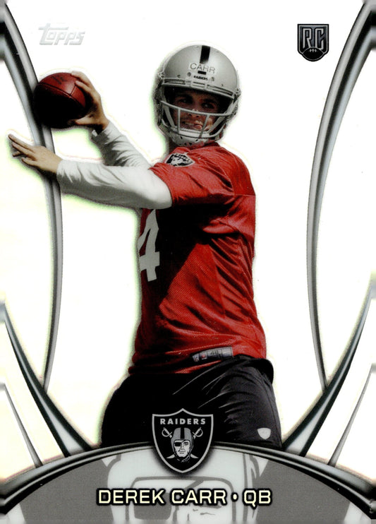 Derek Carr 2014 Topps Refractor RC #6 - Collector Store LLC