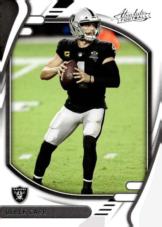 Derek Carr 2021 Panini Absolute #70 - Collector Store LLC