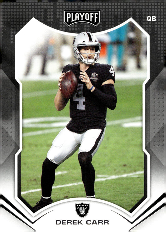 Derek Carr 2021 Panini Playoff #88 - Collector Store LLC