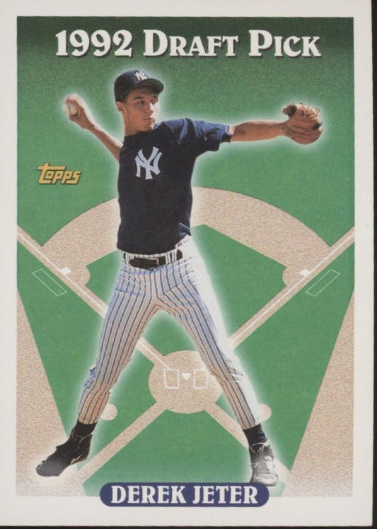 Derek Jeter 1993 Topps Draft Pick #98 #2 - Collector Store LLC