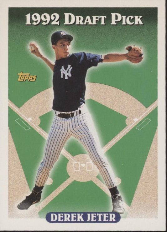 Derek Jeter 1993 Topps Draft Pick #98 #4 - Collector Store LLC