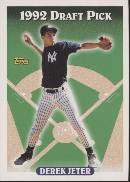 Derek Jeter 1993 Topps Draft Pick #98 #5 - Collector Store LLC