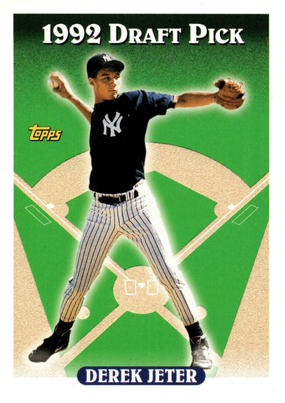 Derek Jeter 1993 Topps Draft Pick RC #98 - Collector Store LLC