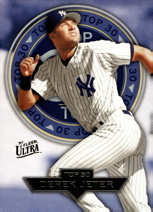 Derek Jeter 1997 Fleer Ultra Top 30 #9 - Collector Store LLC