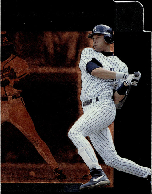 Derek Jeter 1997 Upper Deck SP Marquee Matchups Die - Cut #MM10 - Collector Store LLC