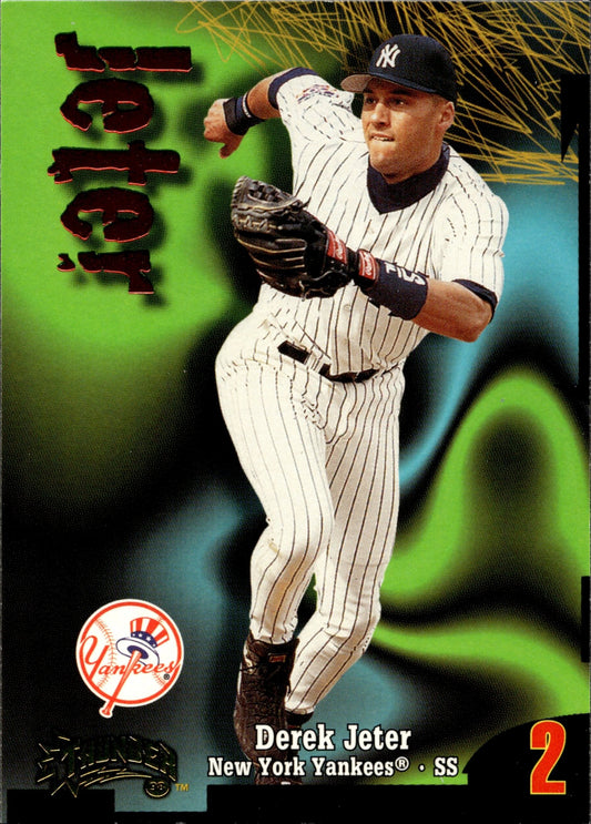 Derek Jeter 1998 Skybox Thunder #2 - Collector Store LLC
