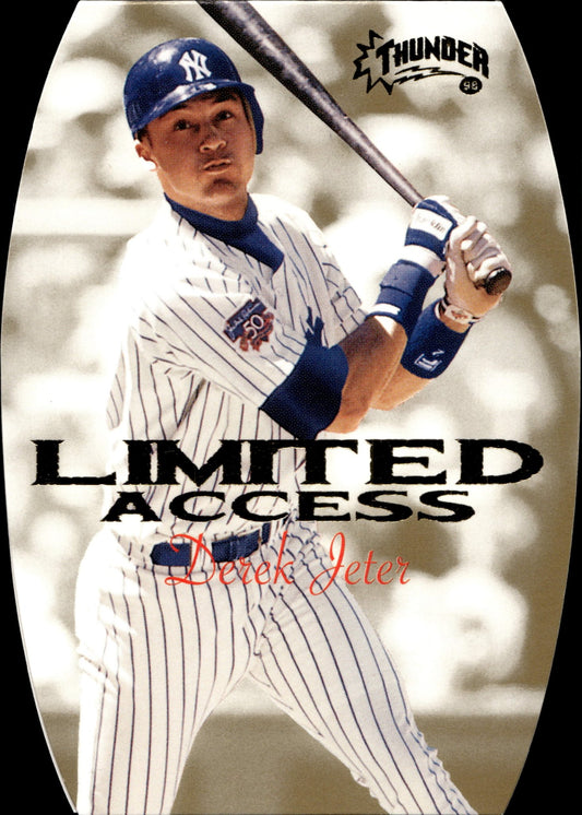 Derek Jeter 1998 Skybox Thunder Limited Access #8 - Collector Store LLC