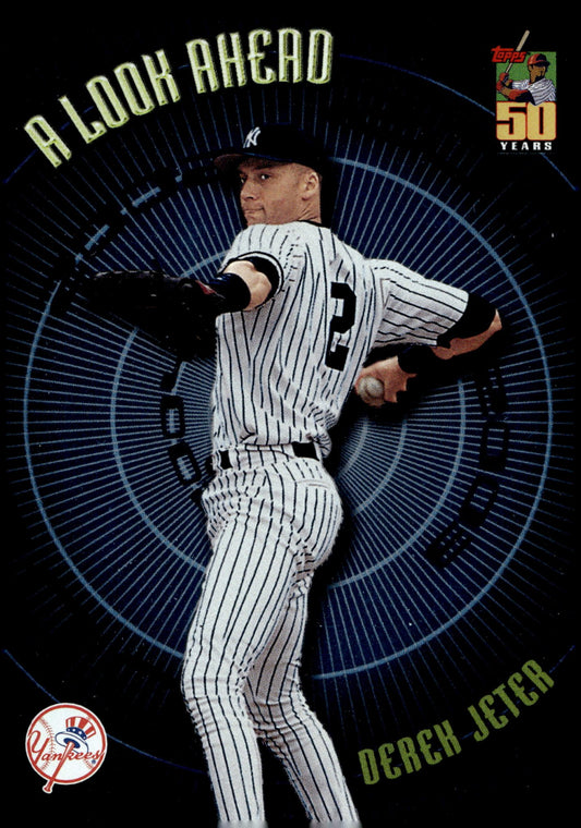 Derek Jeter 2000 Topps 50 Years A Look Ahead #LA2 #1 - Collector Store LLC