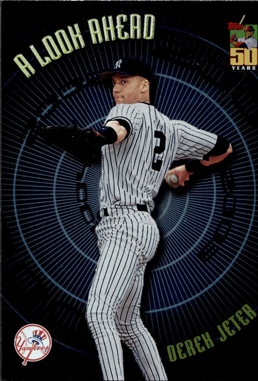 Derek Jeter 2000 Topps 50 Years A Look Ahead #LA2 #2 - Collector Store LLC