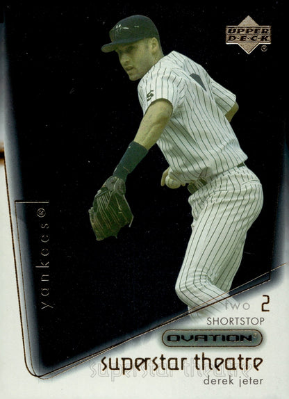 Derek Jeter 2001 Upper Deck Ovation Superstar Theatre ST4 - Collector Store LLC