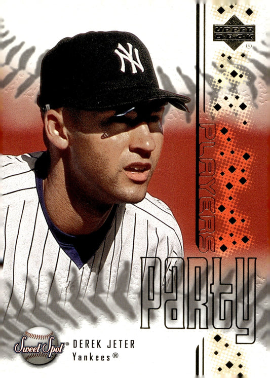 Derek Jeter 2001 Upper Deck Sweet Spot Players Party #PP1 - Collector Store LLC