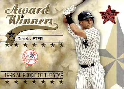 Derek Jeter 2002 Rookies & Stars Award Winners '96 AL Rookie of the Year 287 - Collector Store LLC