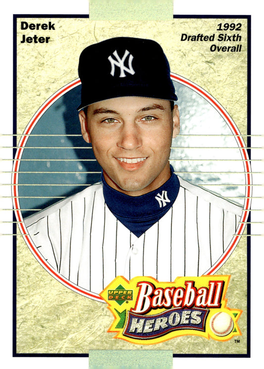 Derek Jeter 2004 Upper Deck Baseball Heroes #91 - Collector Store LLC