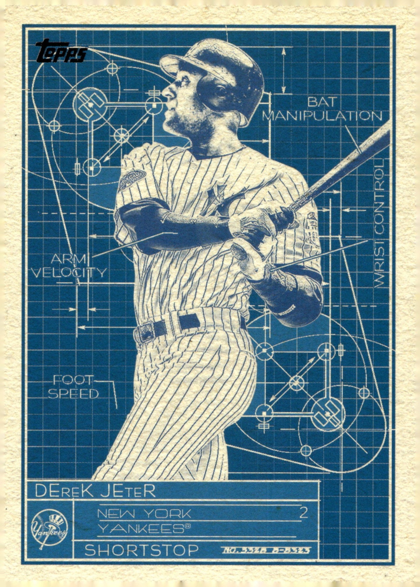 Derek Jeter 2024 Topps Series 1 Superstar Blueprint SB - 18 - Collector Store LLC