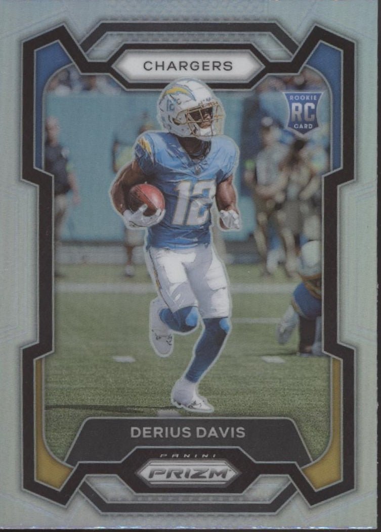 Derius Davis 2023 Panini Prizm Silver Prizm RC #351 - Collector Store LLC