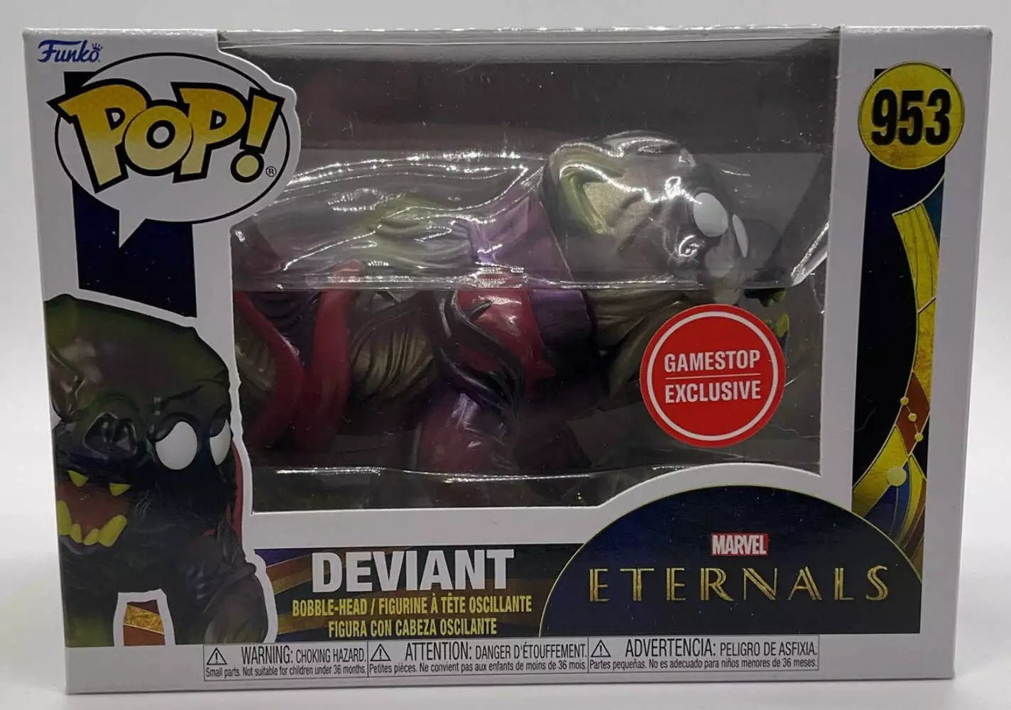 Deviant Funko Pop! Marvel Eternals #953 GameStop Exclusive - Collector Store LLC