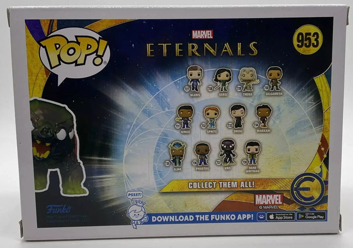 Deviant Funko Pop! Marvel Eternals #953 GameStop Exclusive - Collector Store LLC