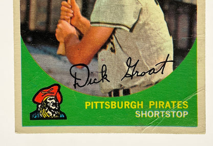 Dick Groat 1959 Topps #160 Pittsburgh Pirates VG - Collector Store LLC