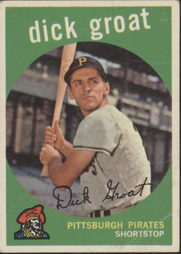 Dick Groat 1959 Topps #160 Pittsburgh Pirates VG - Collector Store LLC